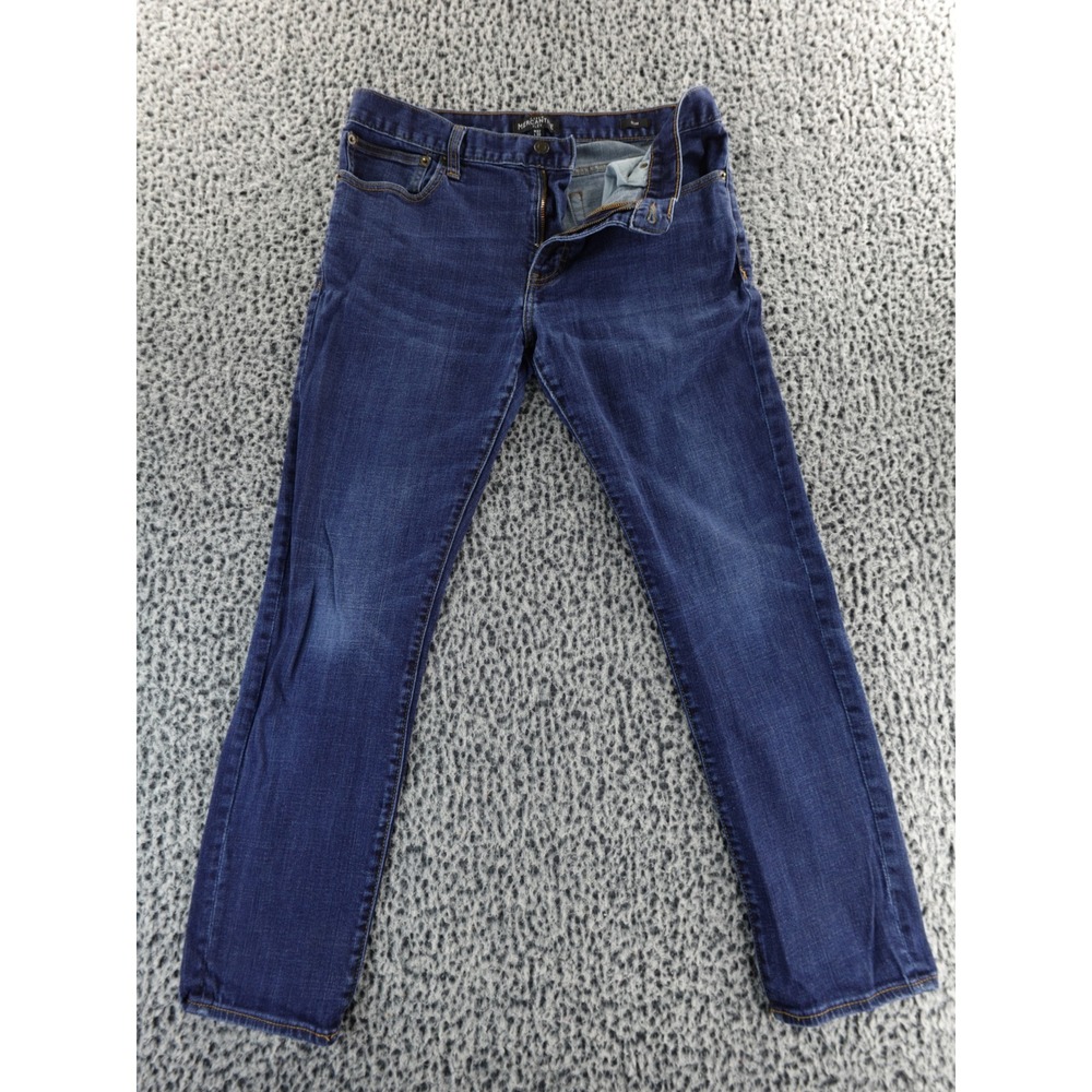 J. Crew‎ Mercantile Slim Fit Dark Wash Jeans Mens Size 32 x 30